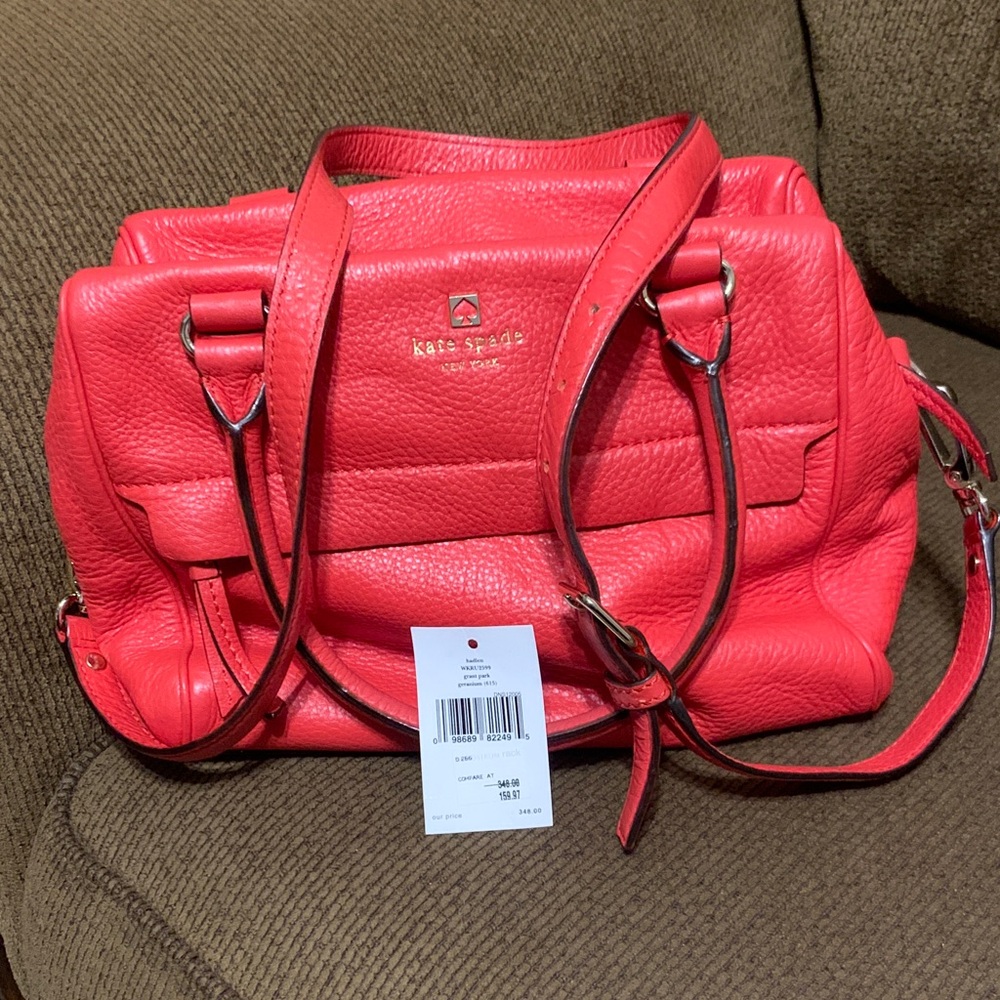 Kate Spade Vibrant Red Satchel
